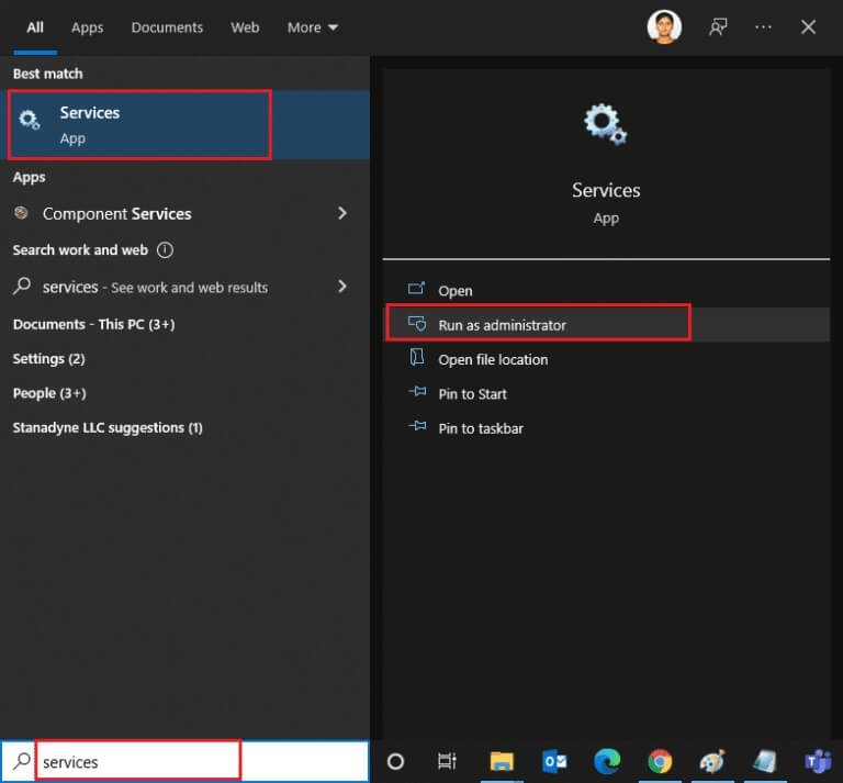 search-for-services-click-run-as-administrator-1-1-768x713-1 إصلاح خطأ 0x8007000d في تحديث Windows