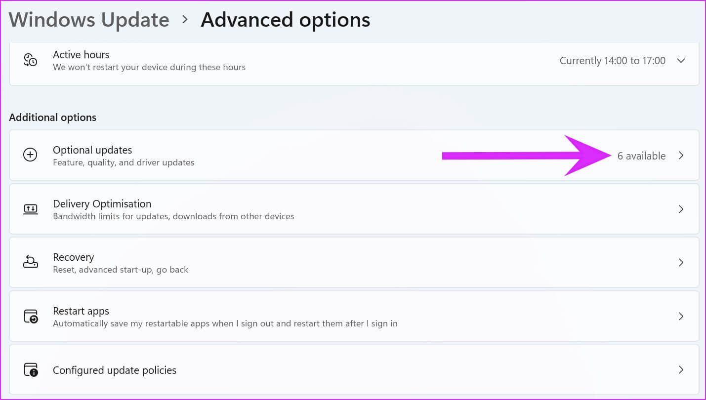 select-optional-updates-Fix-Intel-Graphics-Panel-Not-Showing-After-Windows-11-Update إصلاح عدم ظهور Intel Graphics بعد تحديث Windows 11