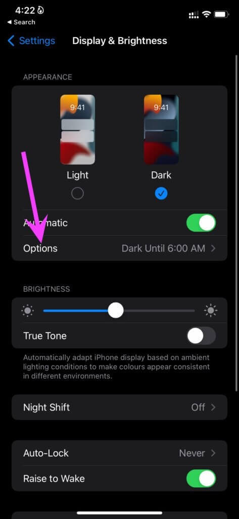 select-options-473x1024-1 كيفية تمكين الوضع المظلم على Snapchat على iPhone و Android