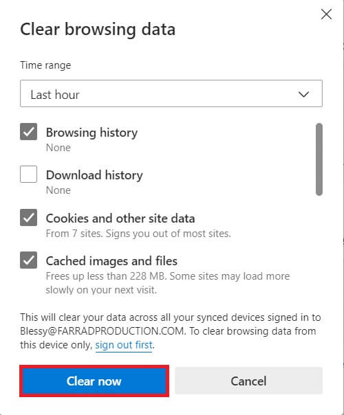 select-the-boxes-according-to-your-preferences-lik-1 إصلاح خطأ تغيير شبكة Microsoft Edge في Windows 10