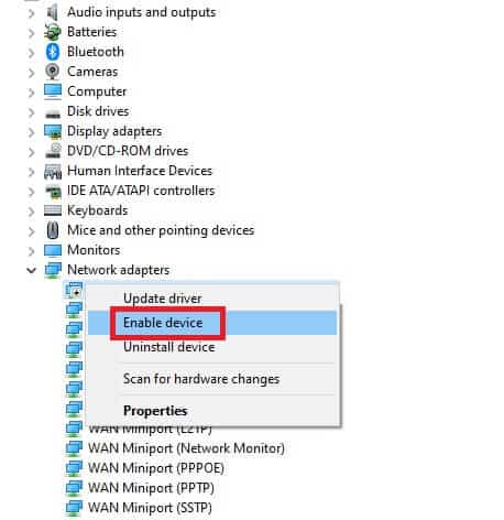 select-the-enable-option-1 إصلاح خطأ اتصال الشبكة 0x00028002