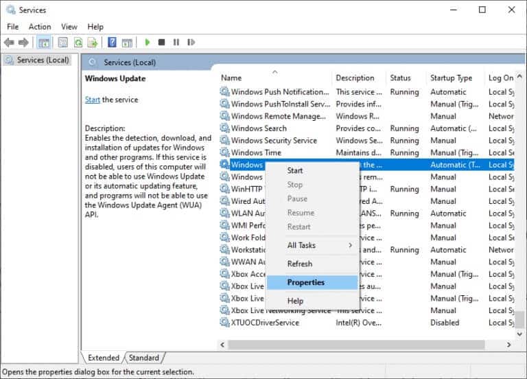 services-window-1-1-768x552-1 إصلاح خطأ 0x8007000d في تحديث Windows