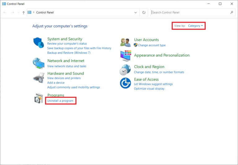 set-the-view-by-as-category-select-uninstall-a-pr-768x533-1 كيفية إلغاء تثبيت Chromium على Windows 10