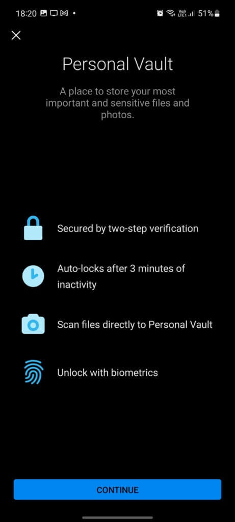 setup-personal-vault-461x1024-1 أفضل 3 طرق لإخفاء الصور ومقاطع الفيديو على هواتف Samsung Galaxy