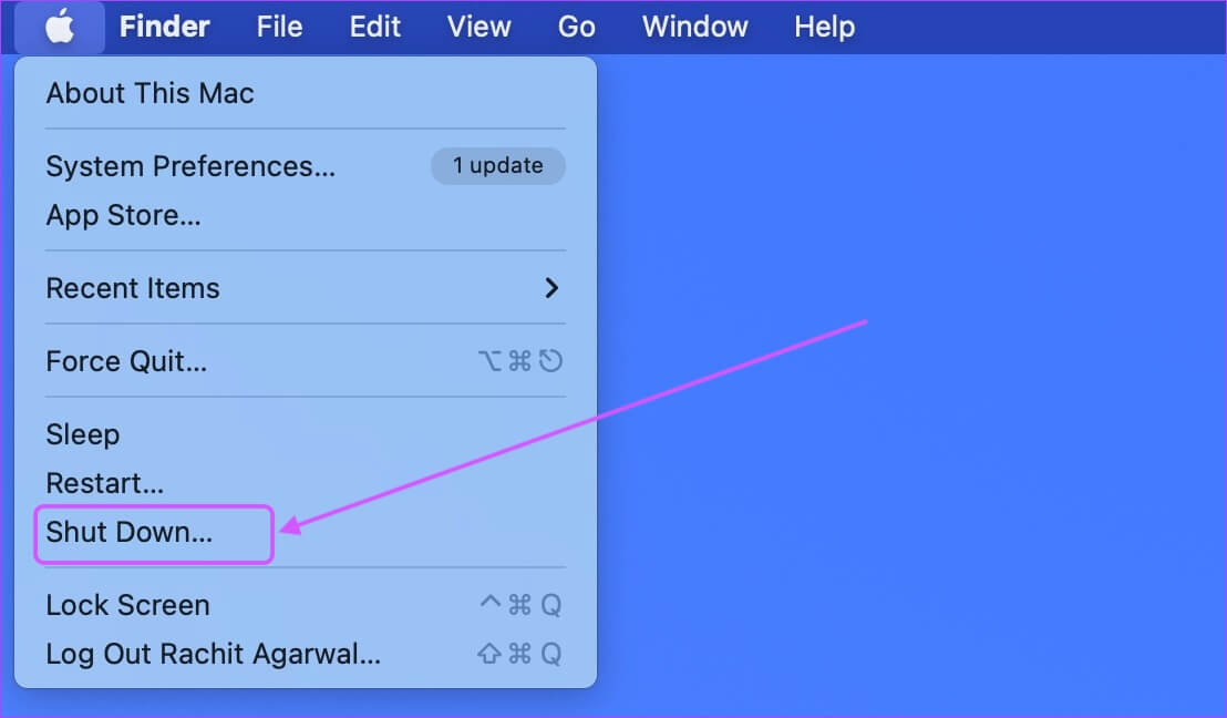 shut-down-macos كيفية إصلاح مشكلات اتصال Bluetooth على macOS Monterey