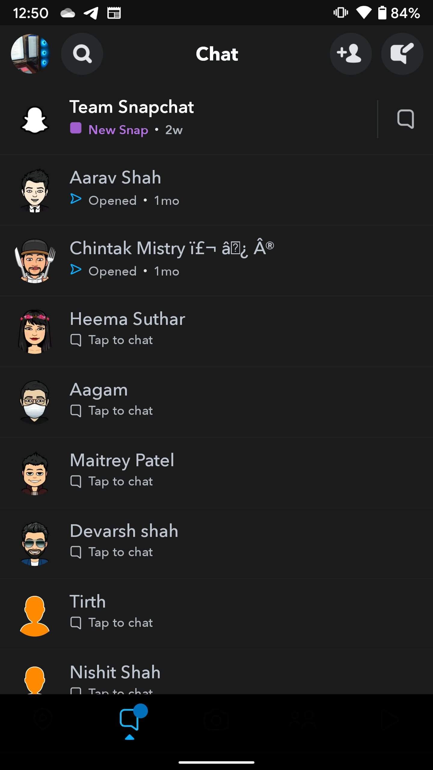 snapchat-android-in-dark-mode كيفية تمكين الوضع المظلم على Snapchat على iPhone و Android