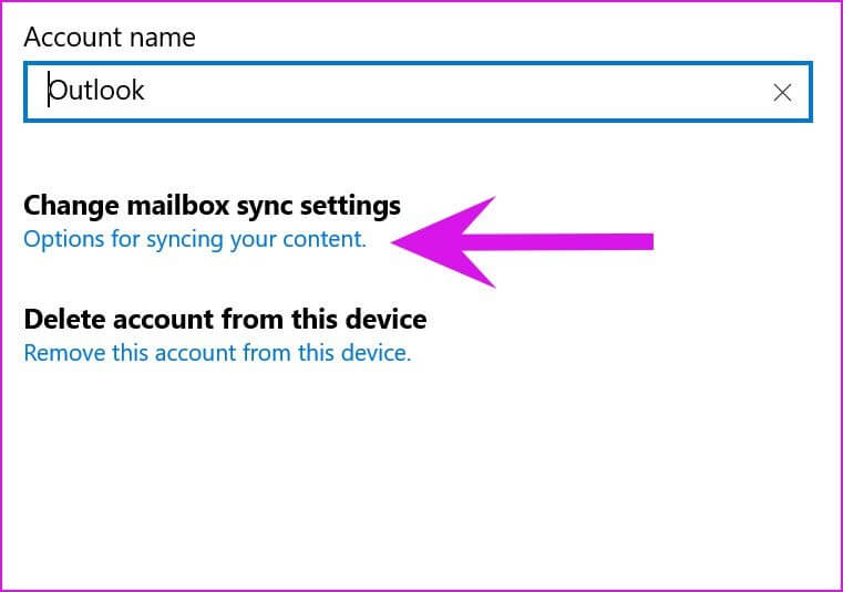 sync-mailbox-content-fix-mail-app-not-working-on-windows-11 أهم 8 طرق لإصلاح عدم عمل البريد والتقويم على Windows 11