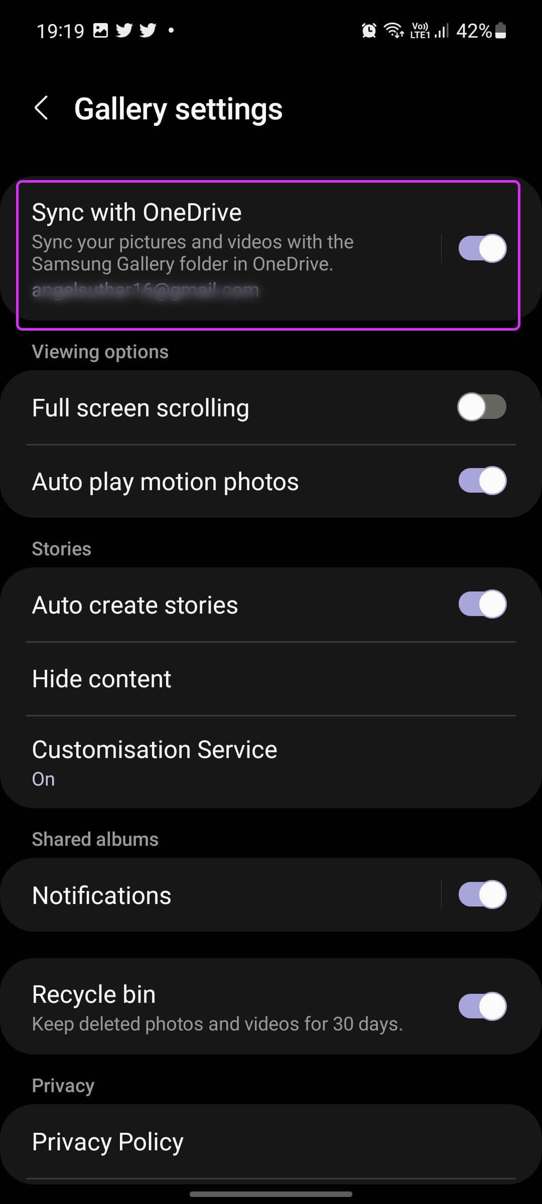 sync-with-onedrive-use-onedrive-on-samsyung-galaxy-phone-1 كيفية استرداد الصور المحذوفة من هواتف Samsung Galaxy