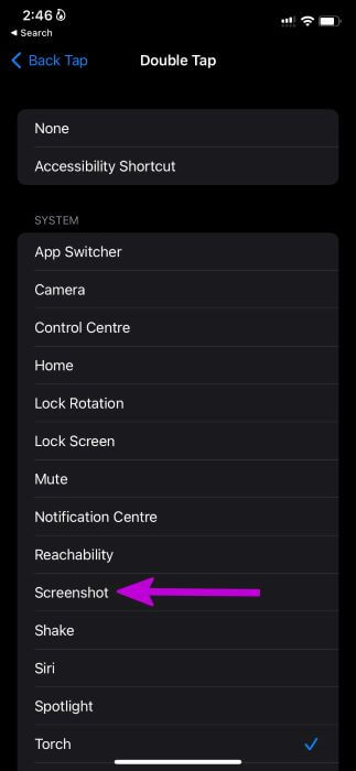take screenshot  - أفضل 7 طرق لإصلاح عدم عمل لقطات الشاشة على iPhone