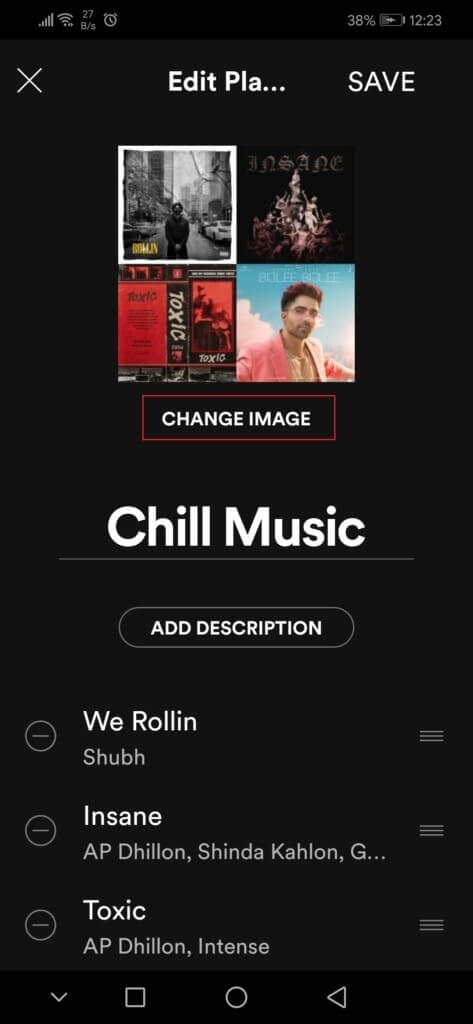tap-on-Change-Image-in-Edit-playlist-Spotify-app-Honor-Play-Android-473x1024-1 كيفية تغيير صورة قائمة تشغيل Spotify
