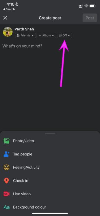tap-on-instagram-fix-Cant-Share-My-Facebook-Post-to-Instagram-1 إصلاح عدم مشاركة منشورات Facebook على Instagram