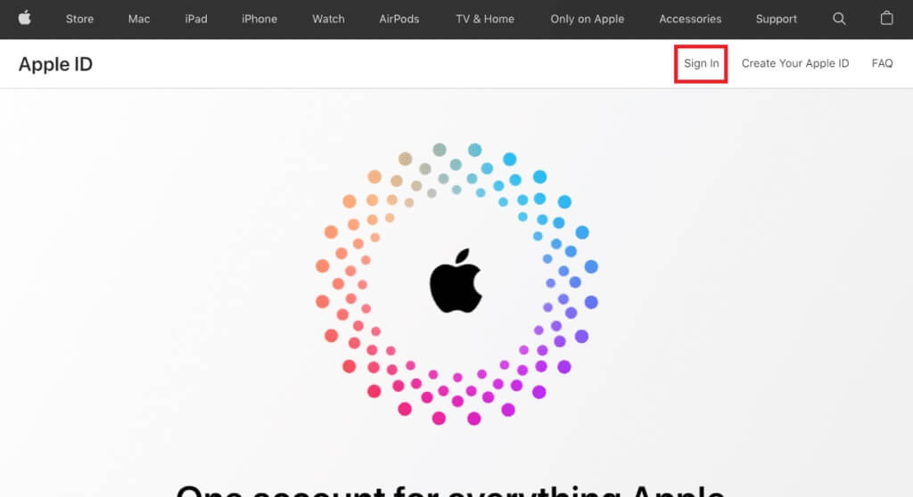 tap-on-sign-in-1024x558-1 إصلاح خطأ فشل التحقق عند الاتصال بخادم معرف Apple