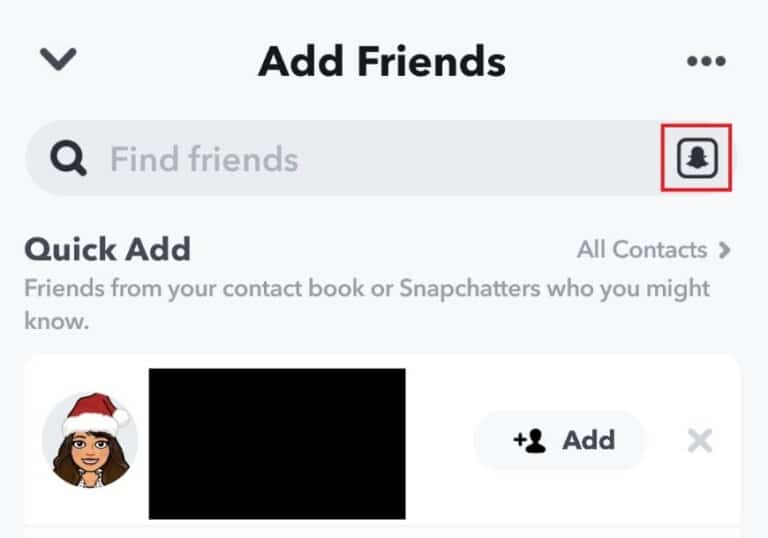 tap-on-the-snapcode-icon-at-the-end-of-the-search-768x538-1 كيفية المتابعة على Snapchat
