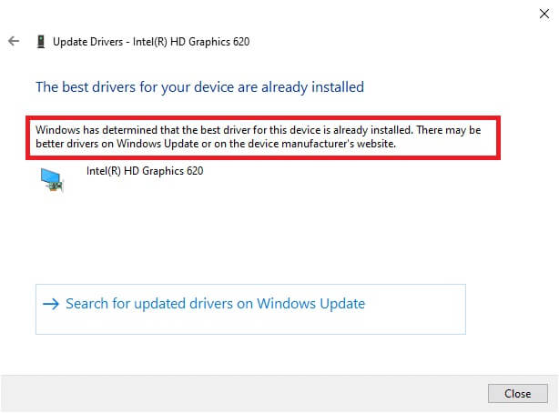 the-window-will-display-the-successive-prompt إصلاح عدم عمل سطوع Windows 10