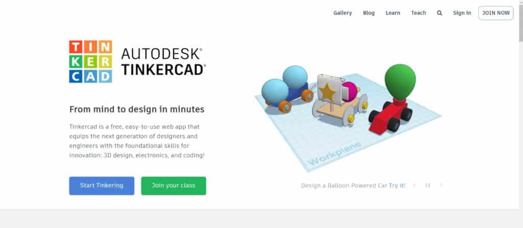 tinkercad-1024x448-1 26 أفضل برامج النمذجة ثلاثية الأبعاد