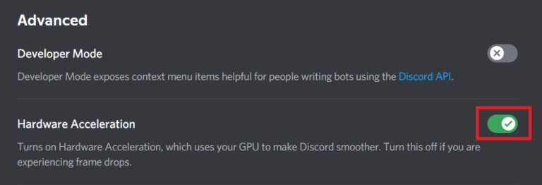 turn-off-the-hardware-acceleration-option-1-768x262-1 كيفية إصلاح مشكلة تأخر مشاركة شاشة Discord