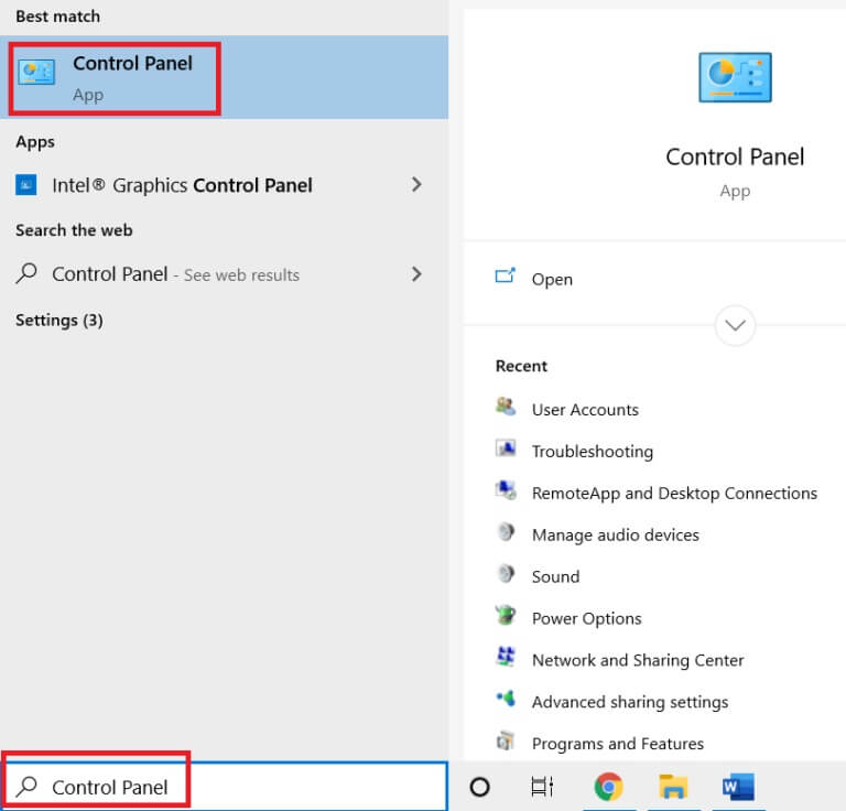 type-control-panel-768x736-1 إصلاح Firefox قيد التشغيل بالفعل