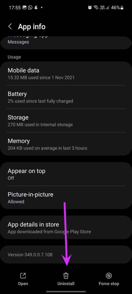 uninstall-apps-on-samsung-Remove-Ads-from-Samsung-Galaxy-Phone-Lock-Screen-461x1024-1 أفضل طريقتين لإزالة الإعلانات من شاشة قفل هاتف Samsung Galaxy