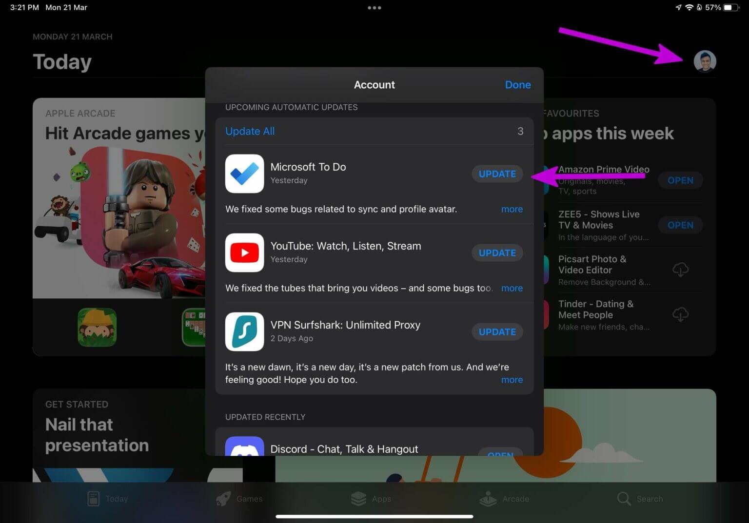 update-apps-on-iPad-fix-microphone-not-working-on-iPad-1536x1073-1 إصلاح عدم عمل الميكروفون على iPad