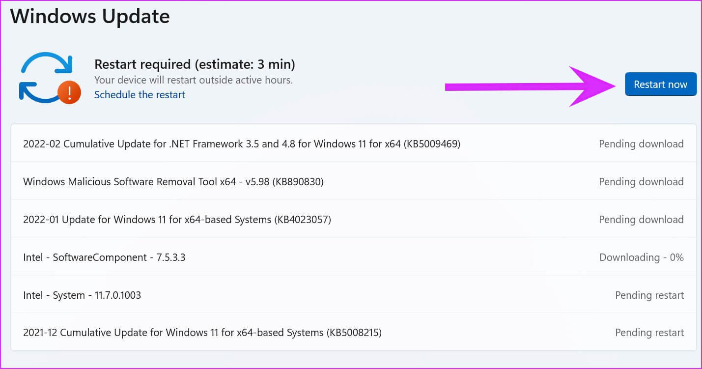update-windows-Fix-Intel-Graphics-Panel-Not-Showing-After-Windows-11-Update إصلاح عدم ظهور Intel Graphics بعد تحديث Windows 11