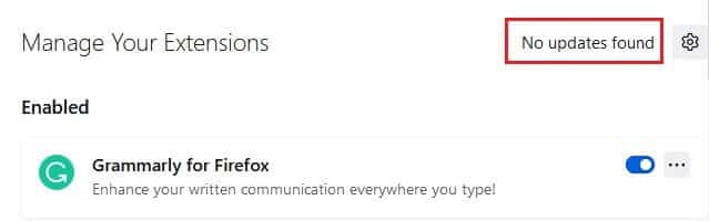 update-your-extension-and-if-nothing-needs-to-be إصلاح Firefox قيد التشغيل بالفعل