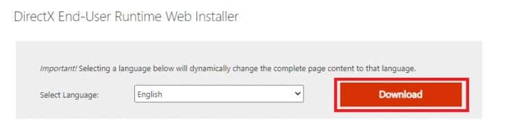 visit-microsoft-download-center-and-download-the-d-768x189-1 إصلاح خطأ مستوى 10.0 لميزة DX11