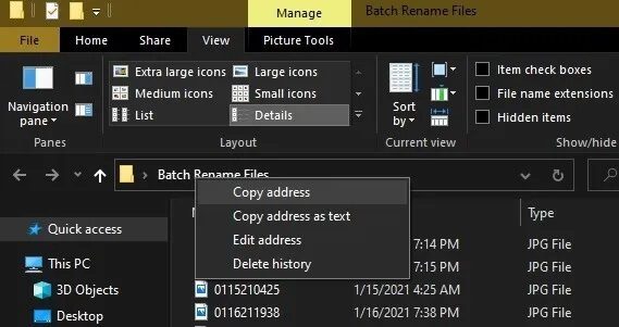 3-ways-to-batch-rename-files-in-windows-explorer-cmd-file-path 4 طرق لإعادة تسمية الملفات دفعة واحدة في Windows