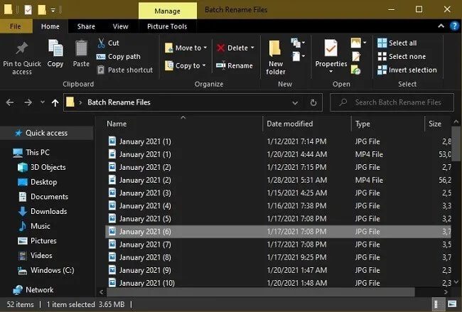 3-ways-to-batch-rename-files-in-windows-explorer-pictures-renamed 4 طرق لإعادة تسمية الملفات دفعة واحدة في Windows
