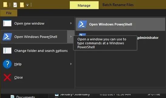 3-ways-to-batch-rename-files-in-windows-explorer-powershell 4 طرق لإعادة تسمية الملفات دفعة واحدة في Windows