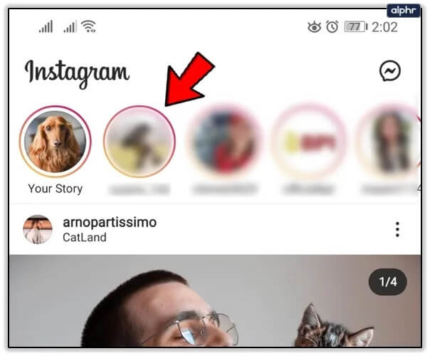 32.4-604x500 كيفية مشاركة قصة شخص آخر على Instagram
