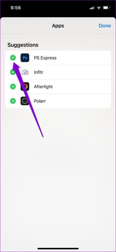 Add-Extensions-as-Favorites-474x1024-1 كيفية استخدام الإضافات في تطبيق الصور على iPhone