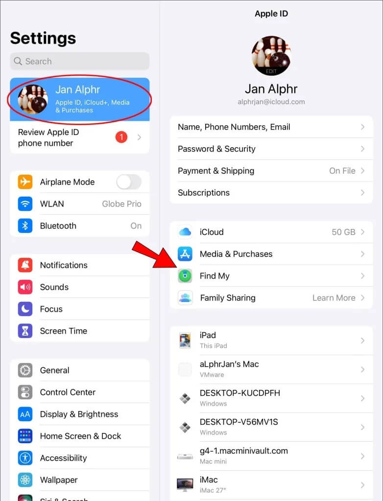 Apple-ID_Find-My-782x1024 كيفية حذف جهاز من Find My