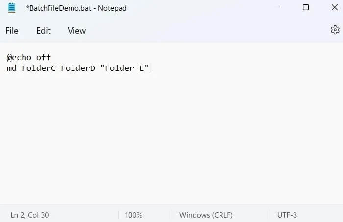 كيفية إنشاء واستخدام ملف دفعي لنقل ملفات متعددة في Windows - %categories
