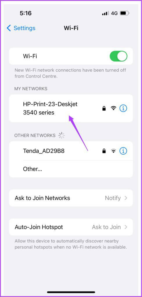 Choose-wifi-network-without-wifi-489x1024-1 كيفية الطباعة من iPhone مع وبدون WiFi