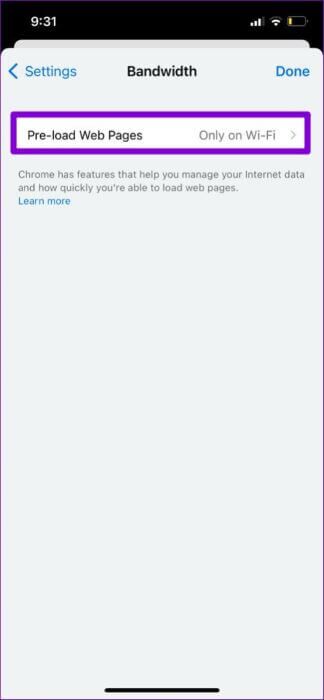 Chrome-Bandwidth-Settings-474x1024-1-324x700 أفضل 7 طرق لإصلاح عدم تحميل Chrome للصفحات على Android و iPhone