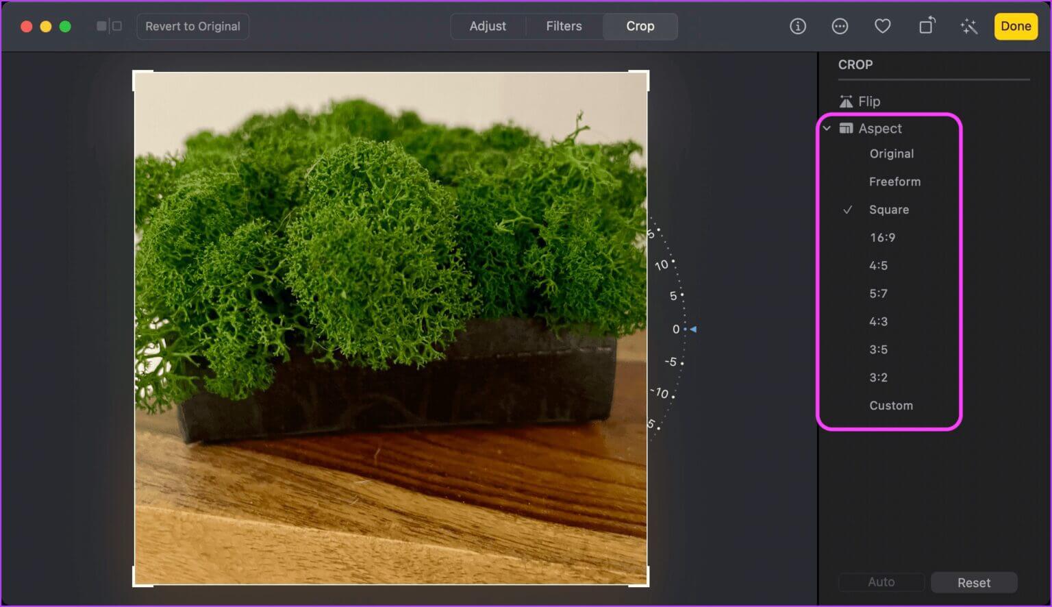 Crop-Rotate-Straighten-and-Flip-Photos-6-1536x886-1 كيفية تحرير الصور باستخدام تطبيق الصور على جهاز Mac