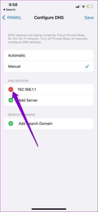 DNS-on-iPhone-1-474x1024-1-324x700 أفضل 7 طرق لإصلاح عدم تحميل Chrome للصفحات على Android و iPhone