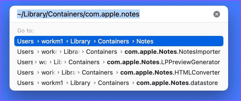 Delete-Apple-Notes-Library-Files-3 أفضل 5 طرق لإصلاح تعطل Apple Notes في Mac