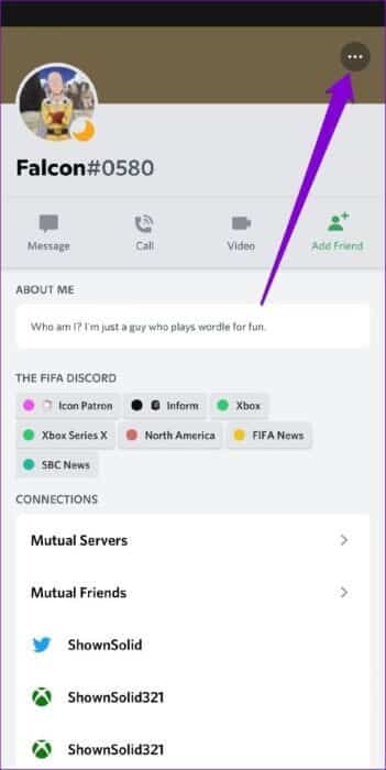 Discord-Member-Profile-513x1024-1 كيفية إيقاف تشغيل إشعارات Discord على الهاتف المحمول والكمبيوتر الشخصي