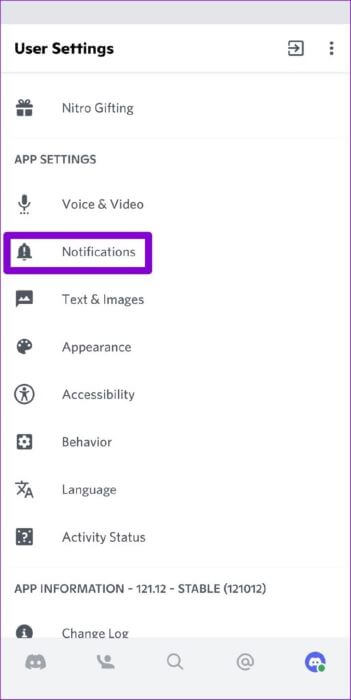Discord-Notification-Settings-on-Mobile-513x1024-1 كيفية إيقاف تشغيل إشعارات Discord على الهاتف المحمول والكمبيوتر الشخصي