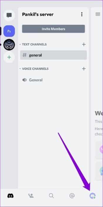 Discord-Profile-on-Mobile-513x1024-1 كيفية إيقاف تشغيل إشعارات Discord على الهاتف المحمول والكمبيوتر الشخصي