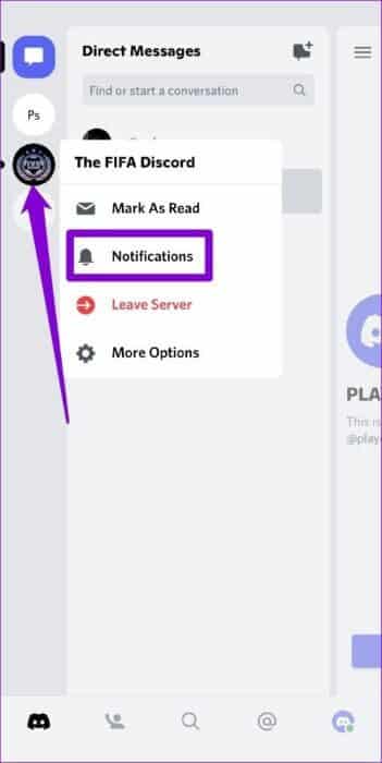 Discord-Server-Notification-Settings-for-Mobile-App-513x1024-1 كيفية إيقاف تشغيل إشعارات Discord على الهاتف المحمول والكمبيوتر الشخصي