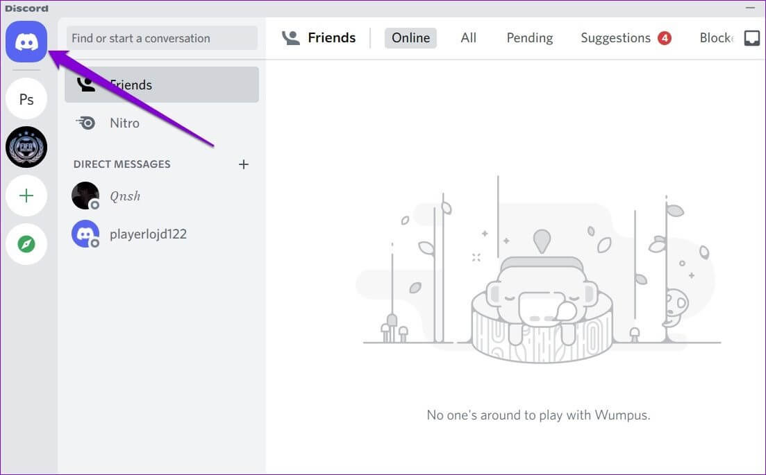 Disocrd-Home كيفية إيقاف تشغيل إشعارات Discord على الهاتف المحمول والكمبيوتر الشخصي