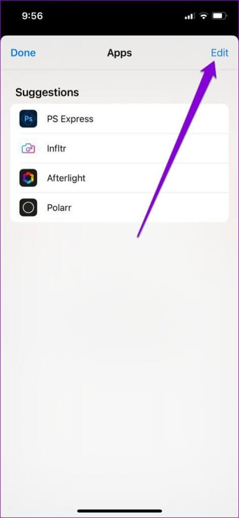 Edit-Extensions-on-iPhone-474x1024-1 كيفية استخدام الإضافات في تطبيق الصور على iPhone