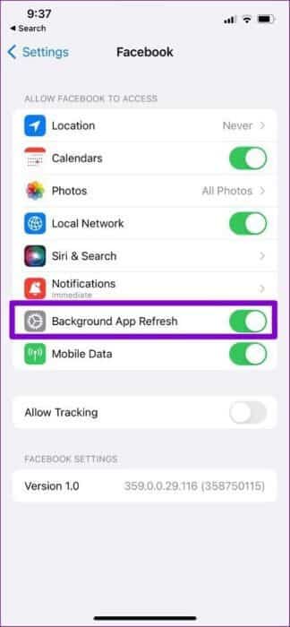 Enable-Background-Refresh-for-Facebook-App-474x1024-1 إصلاح بطء Facebook على Android و iPhone
