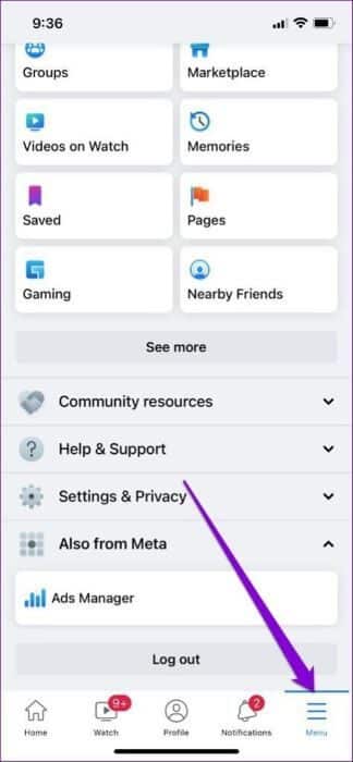 Facebook-App-on-iPhone-474x1024-1 إصلاح بطء Facebook على Android و iPhone