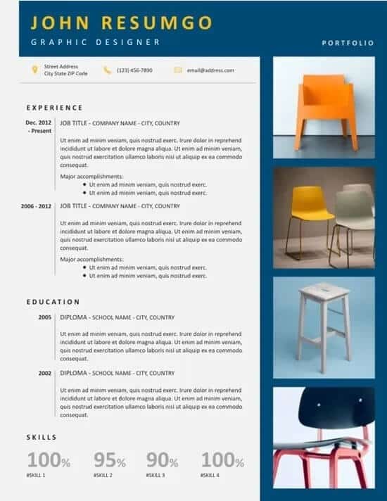 Google-Docs-Resume-New-Toth 11 قالب Google Docs للسيرة الذاتية يجب عليك التحقق منها