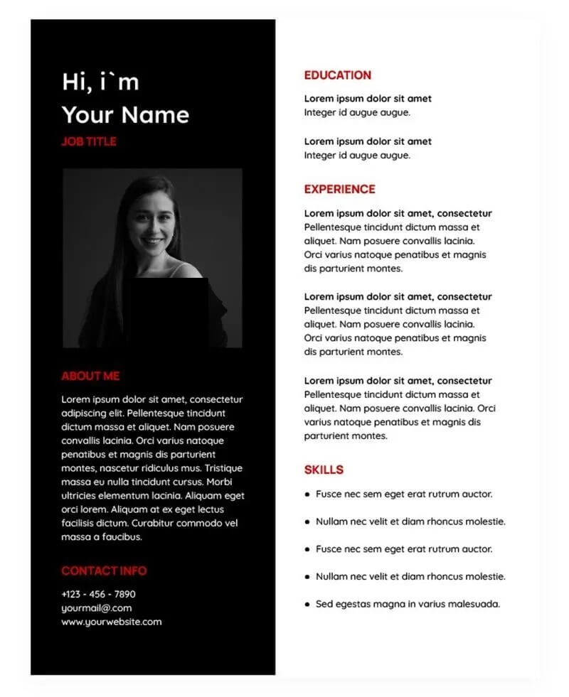 What's Right About resume