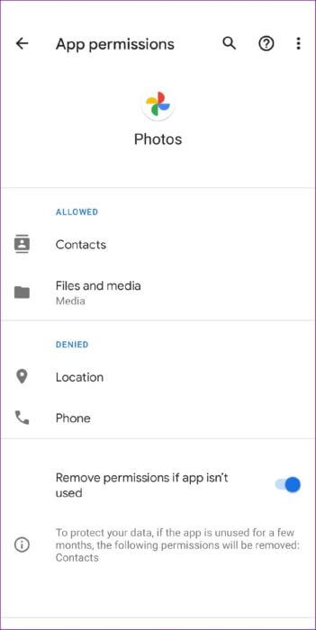 Google-Photos-Permissions-513x1024-1 أفضل 6 طرق لإصلاح صور Google عالقة عند إعداد مكتبة الصور الخاصة بك