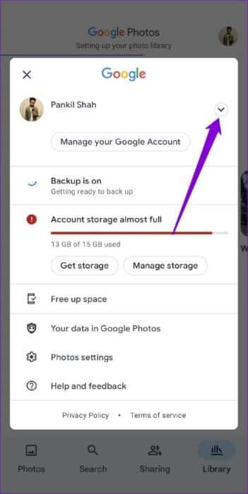 Google-Photos-Profile-513x1024-1 أفضل 6 طرق لإصلاح صور Google عالقة عند إعداد مكتبة الصور الخاصة بك